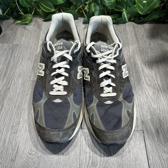 New Balance 993 Blue Running Sneakers Shoes MR993NV Men\'s Sz 15 2E main image 9